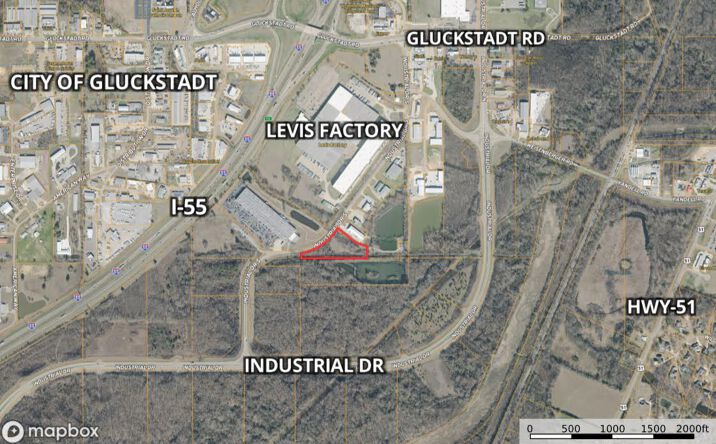Pictures of Land property located at 386 S Industrial Drive, Gluckstadt, MS 39110 for sales - image #1