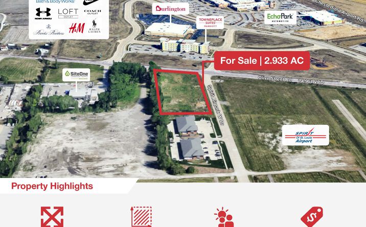 Pictures of Land property located at 677 Spirit Airpark West Dr, Chesterfield, MO 63005 for sales - image #1