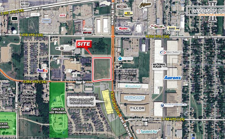 Pictures of Land property located at Nwc - S Great Sw Pkwy & Osler Dr, Grand Prairie, TX 75051 for sales - image #1