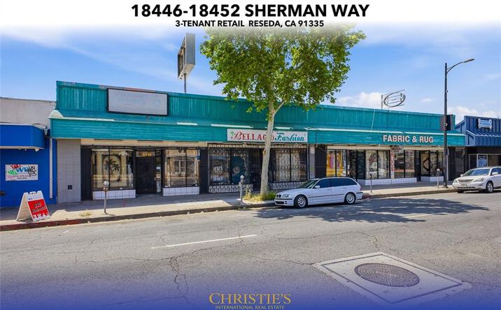 Pictures of Retail property located at 18446-18452 Sherman Way, Reseda, CA 91335 for sales - image #1