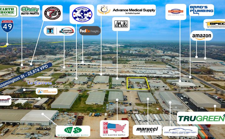 Pictures of Retail, Industrial property located at 208 Commercial Avenue, Lowell, AR 72745 for sales - image #1