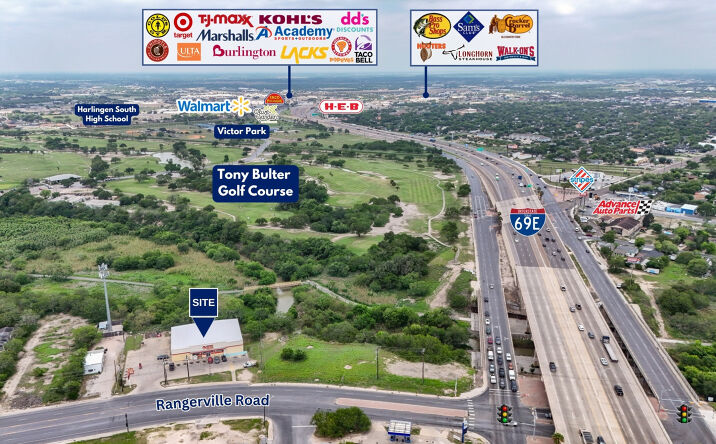 Pictures of Retail property located at 110 S Rangerville Rd., Harlingen, TX 78552 for sales - image #1