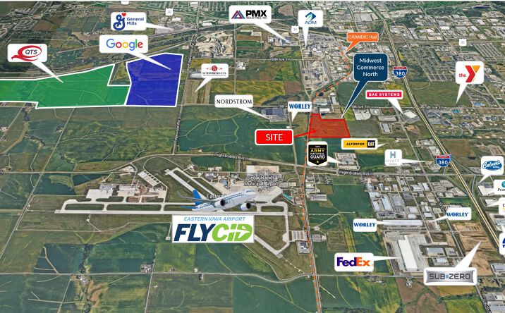 Pictures of Retail, Land property located at Lot 8 Innovation Dr SW, Cedar Rapids, IA 52402 for sales - image #1