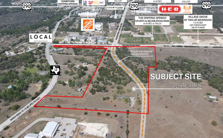Pictures of Land property located at 26700 RANCH RD 12, DRIPPING SPRINGS, TX 78620 for sales - image #1