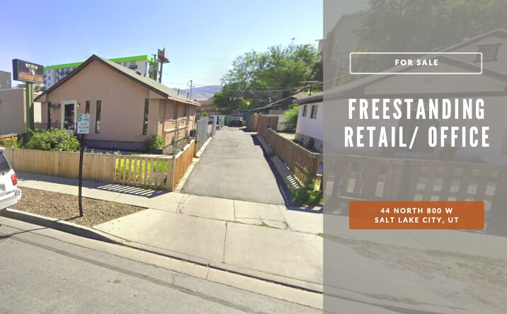 Pictures of Retail, Office property located at 44 North 800 West, Salt Lake City, UT 84116 for sales - image #1