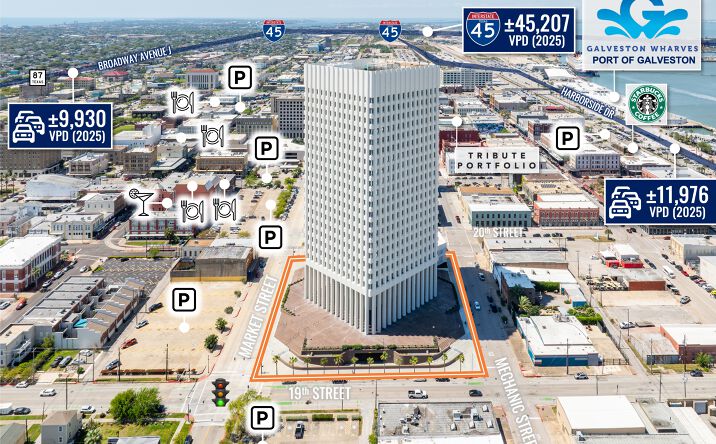 Pictures of Office property located at 1902 Market Street, Galveston, TX 77550 for sales - image #1