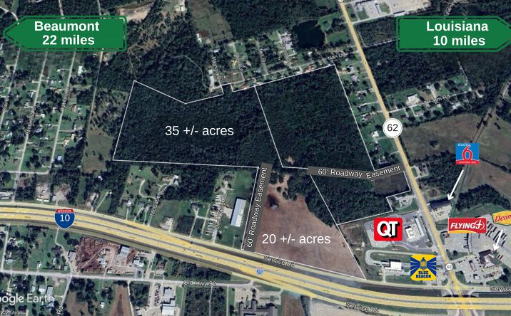 Pictures of Retail, Office, Hospitality property located at 7844 Interstate 10, Orange, TX 77632 for sales - image #1