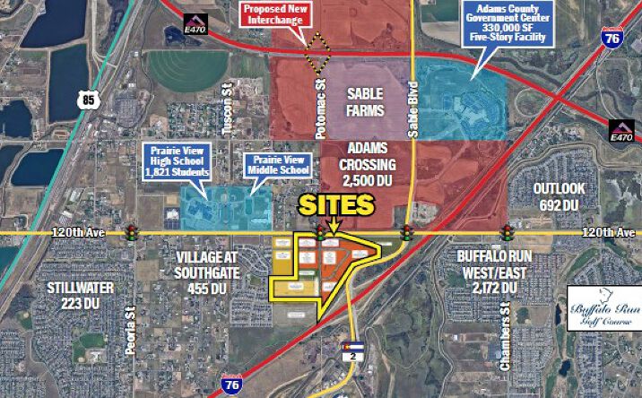 Pictures of Land property located at NEC Of Interstate 76 & Highway 2, Brighton, CO 80603 for sales - image #1
