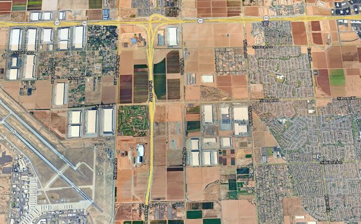 Pictures of Land, Self Storage property located at 144th Drive & Peoria Avenue, Waddell, AZ 85379 for sales - image #1