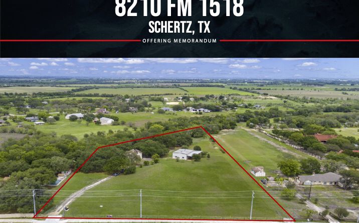 Pictures of Mixed Use, Land property located at 8210 Farm to Market Road 1518, Schertz, TX 78154 for sales - image #1