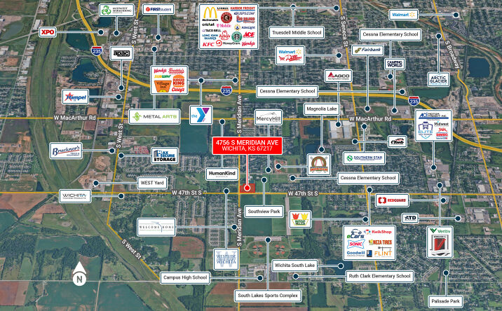 Pictures of Land property located at 4756 S Meridian Ave, Wichita, KS 67217 for sales - image #1