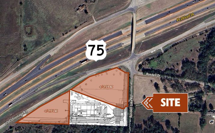 Pictures of Retail, Land property located at 3300 Randell Lake Road, Denison, TX 75020 for sales - image #1