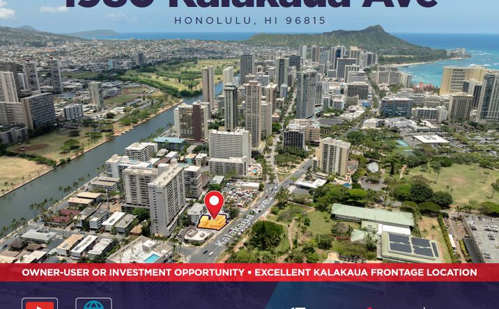 Pictures of Retail, Multifamily, Mixed Use property located at 1980 Kalākaua Avenue, Honolulu, HI 96815 for sales - image #1