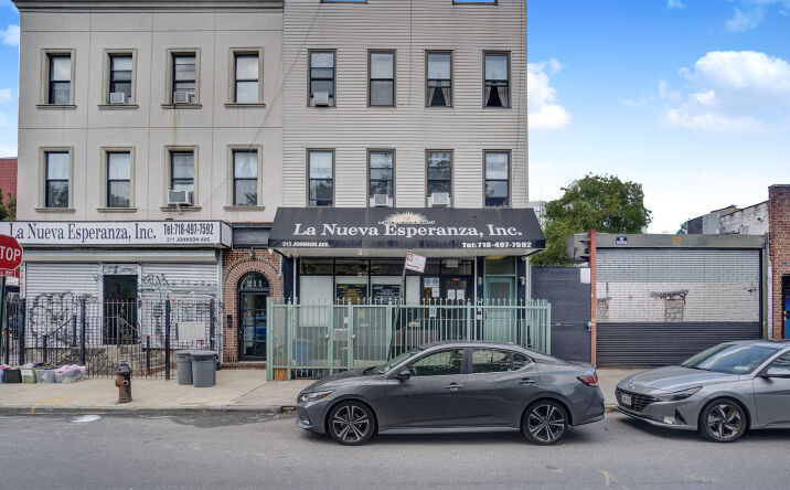 Pictures of Mixed Use property located at 213 JOHNSON AVE, BROOKLYN, NY 11206 for sales - image #1
