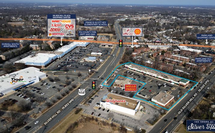 Pictures of Retail property located at 5801-5805 Silver Hill Rd, District Heights, MD 20747-2115 for sales - image #1