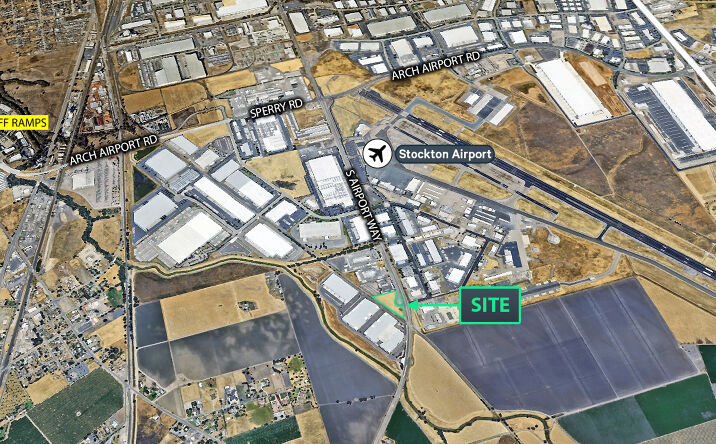 Pictures of Industrial property located at 7979 South Airport Way, Stockton, CA 95206 for sales - image #1