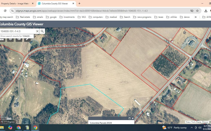 Pictures of Land property located at 3927 Route 9, Livingston, NY 12534 for sales - image #1