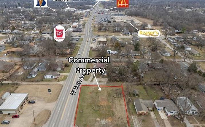 Pictures of Land property located at 909 S Oklahoma Street, Sapulpa, OK 74066 for sales - image #1