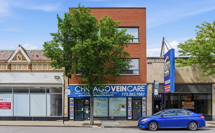 Pictures of Mixed Use, Office, Retail property located at 5544 W Belmont Avenue, Chicago, IL 60641 for sales - image #1