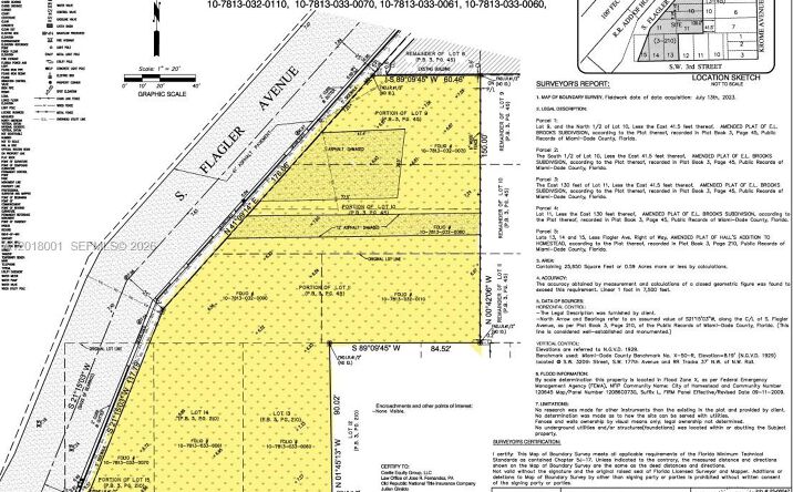 Pictures of Land, Industrial property located at 267 S Flagler Ave, Homestead, FL 33030 for sales - image #1