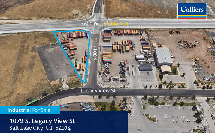 Pictures of Industrial, Land property located at 1079 Legacy View St, Salt Lake City, UT 84104 for sales - image #1