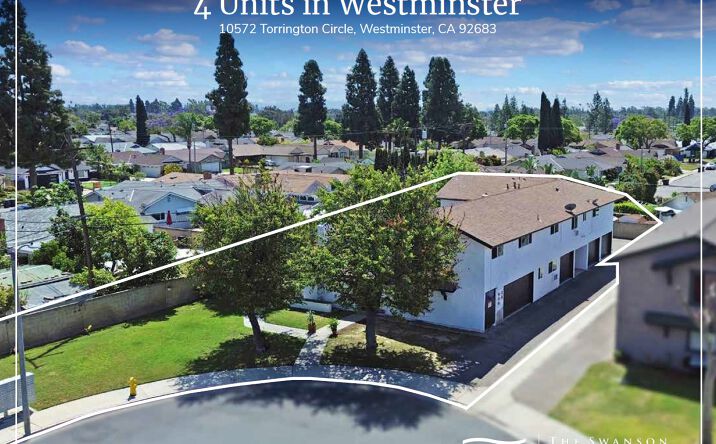 Pictures of Multifamily property located at 10572 Torrington, Westminster, CA 92683 for sales - image #1