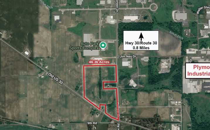 Pictures of Land property located at Pine Road & Old US 30, Plymouth, IN 46563 for sales - image #1