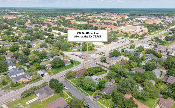 Pictures of Multifamily property located at 732 West Alice Avenue, Kingsville, TX 78363 for sales - image #1
