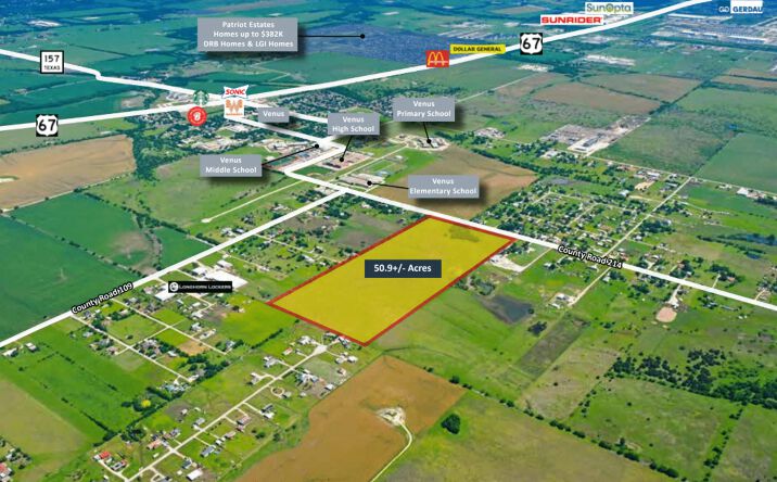 Pictures of Land property located at 1196 COUNTY RD 214, VENUS, TX 76084 for sales - image #1