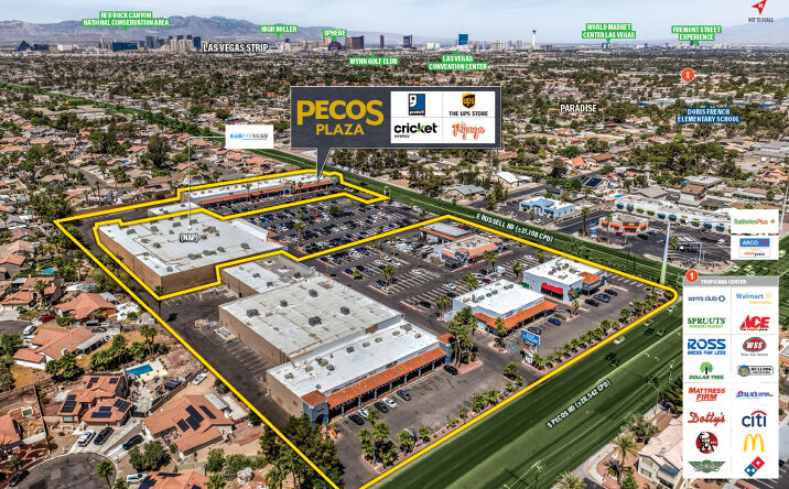 Pictures of Retail property located at 3315 E Russell Rd, Las Vegas, NV 89120 for sales - image #1