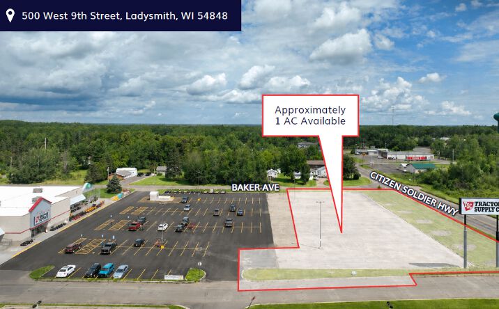 Pictures of Land property located at 500 West 9th Street South, Ladysmith, WI 54848 for sales - image #1