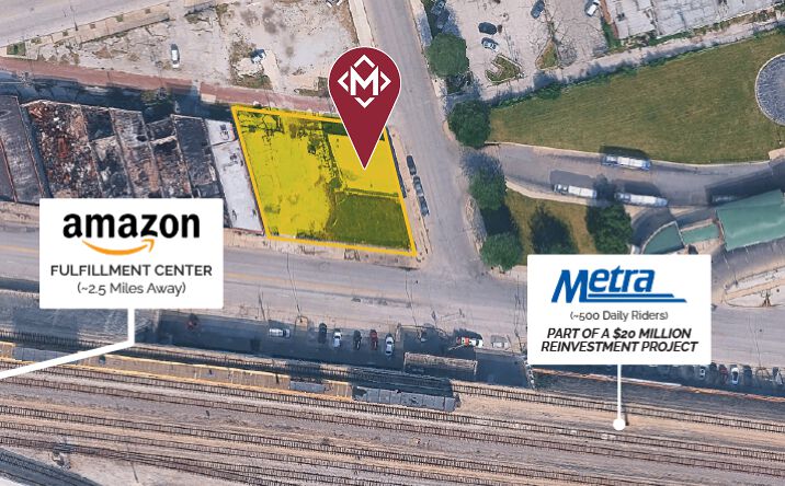 Pictures of Land property located at 206 East 154th Street, Harvey, IL 60426 for sales - image #1