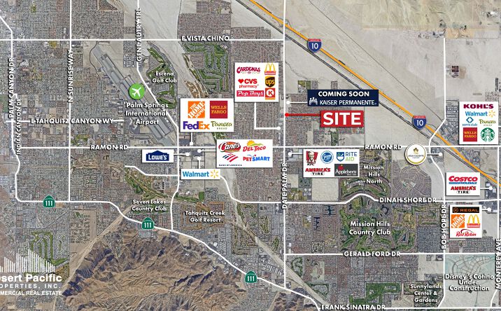 Pictures of Retail, Land property located at Date Palm Drive, Cathedral City, CA 92234 for sales - image #1