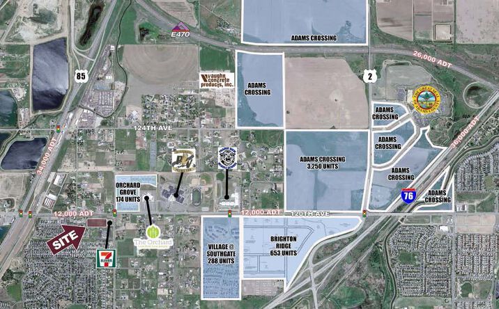 Pictures of Land property located at SWQ 120th Avenue & Peoria Street, Commerce city, CO 80640 for sales - image #1