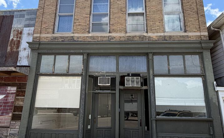 Pictures of Office, Retail property located at 106 & 106 1/2 N 7TH Street, Wyoming, IL 61491 for sales - image #1
