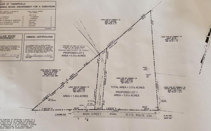 Pictures of Land property located at Main Street, Tannersville, NY 12485 for sales - image #1