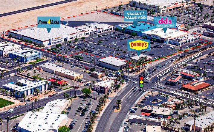 Pictures of Retail property located at 82120-82184 CA Highway 111, Indio, CA 92201 for sales - image #1
