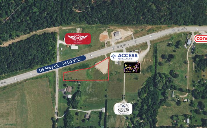 Pictures of Land property located at Old Liberty & Hwy 62, Garfield, AR 72732-7007 for sales - image #1