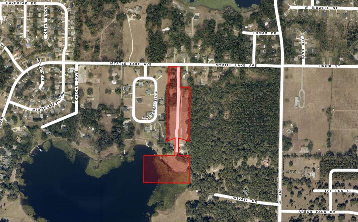 Pictures of Land property located at Stephenson Lane & Myrtle Lake Avenue, Fruitland Park, FL 34731 for sales - image #1