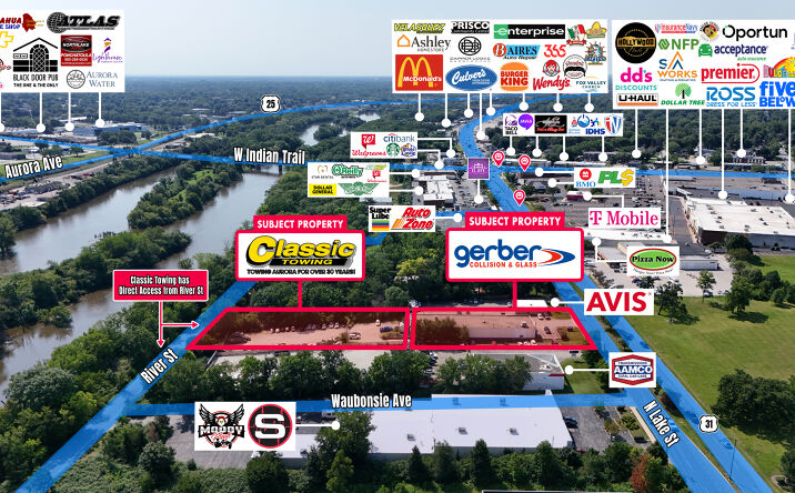 Pictures of Retail property located at 1313 North Lake Street, Aurora, IL 60506 for sales - image #1