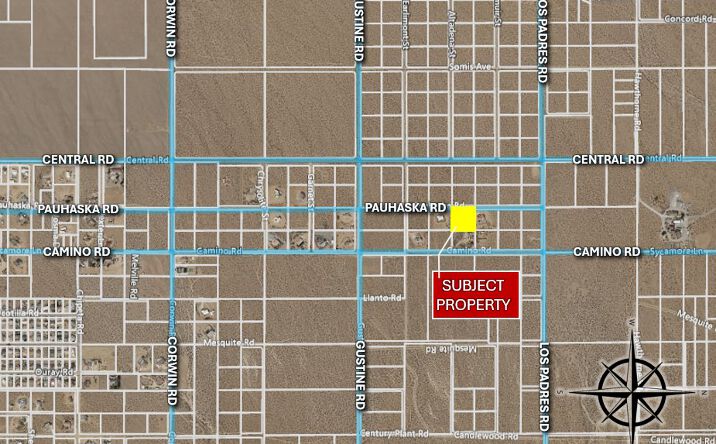 Pictures of Land property located at Pauhaska Rd, Apple Valley, CA 92307 for sales - image #1