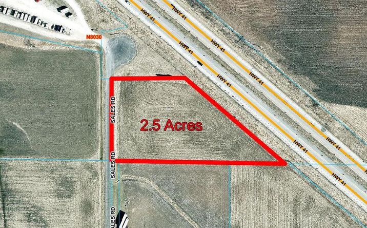 Pictures of Land property located at N8030 Sales Road, Van Dyne, WI 54979 for sales - image #1