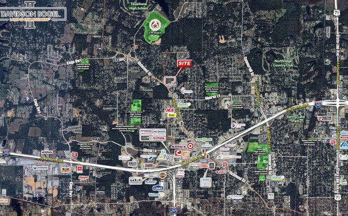 Pictures of Land property located at NEC Richmond Rd. & Airline Dr., Texarkana, TX 75503 for sales - image #1