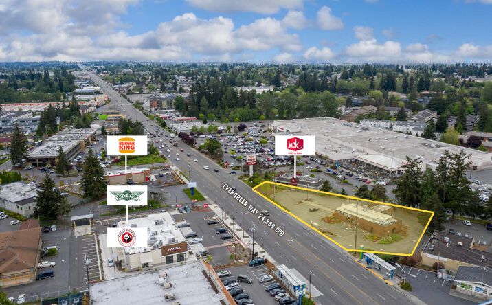 Pictures of Retail property located at 8500 Evergreen Way, Everett, WA 98204 for sales - image #1