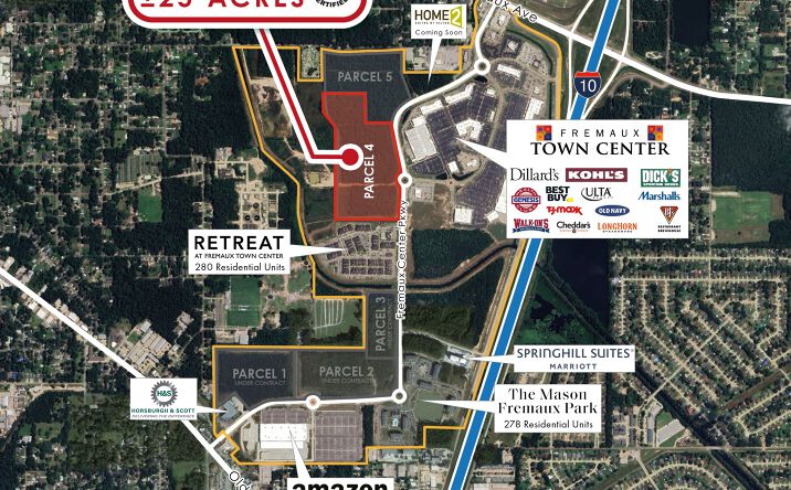 Pictures of Land property located at 50-1640 FREMAUX CTR PKWY, SLIDELL, LA 70458 for sales - image #1