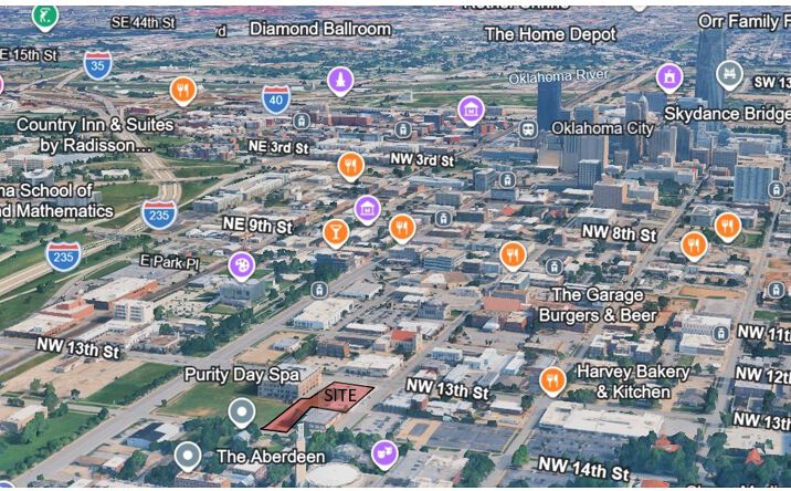 Pictures of Land, Mixed Use, Retail property located at 1400 North Robinson Avenue, Oklahoma City, OK 73103 for sales - image #1