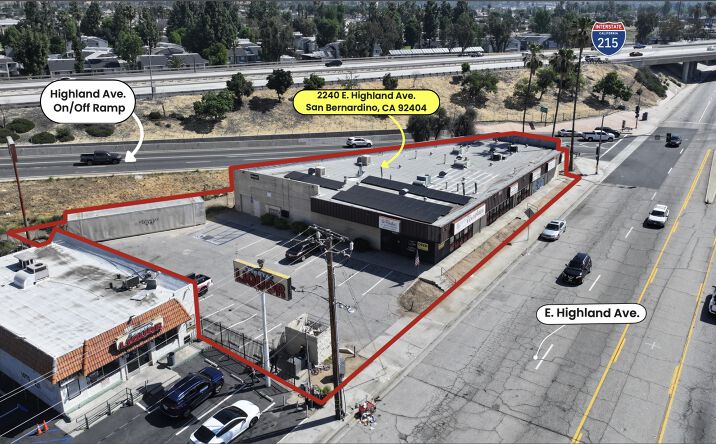 Pictures of Retail property located at 2240 E. Highland Ave., San Bernardino, CA 92404 for sales - image #1