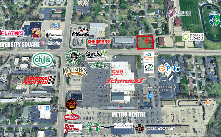 Pictures of Land property located at 1105 West Glen Avenue, Peoria, IL 61614 for sales - image #1