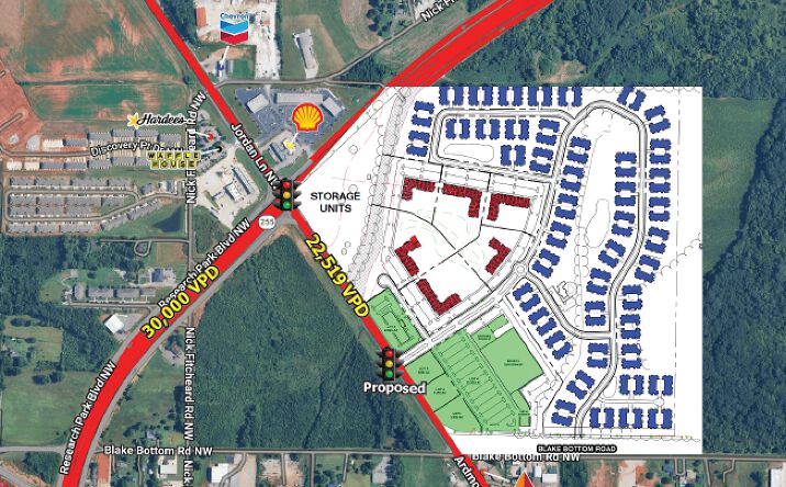 Pictures of Retail, Land property located at Hwy 53 & Blake Bottom Rd, Huntsville, AL 35806 for sales - image #1