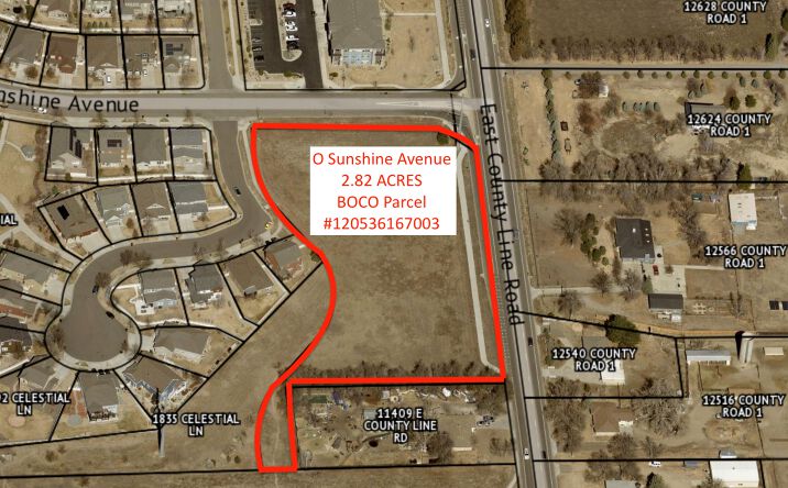 Pictures of Multifamily, Land property located at 0 Sunshine Avenue, Longmont, CO 80504 for sales - image #1